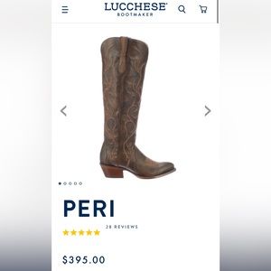 Peri Luchese boots , worn twice in good condition.